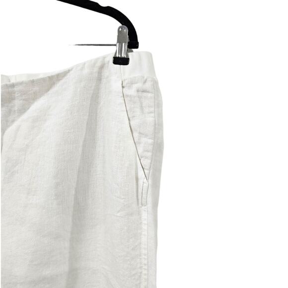 J.Jill Love Linen Collection Pull-on Pants 100% linen NWT Size L - Picture 3 of 6